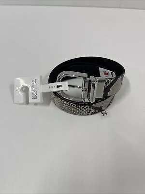 Michael Kors Women's 32mm Reversible Pant Belt - Natural - S M L • $24.99
