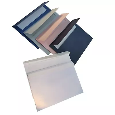 C5 Envelopes 120gsm Metallic White Ivory  162x230 MM Fits A5 (Half A4 Paper) • $27.95