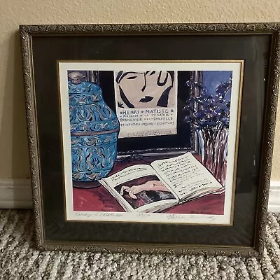 Homage To Matisse Michele Richard Kennedy Signed Numbered Framed Print 179/1500 • $80