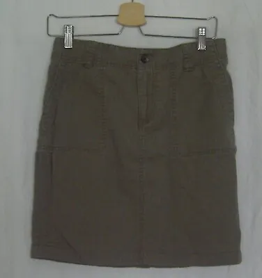 £19.40 • Buy Polo Ralph Lauren Stone Petite Mini Skirt Cotton/Chino Size UK 4P/27   Waist
