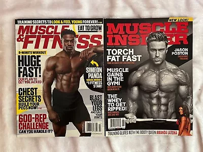 Muscle & Fitness Magazine Lot Of 2 • $12