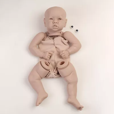 22  Unpainted Realistic Reborn Baby Dolls Kits Newborn Doll Vinyl Silicone Mold • £16.25