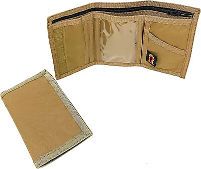 $26.95 • Buy Trifold Wallet Rainbow Of California 17PLW Coyote Brown USA