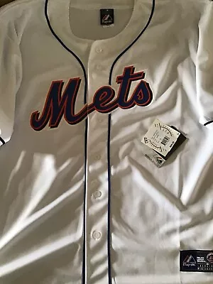 New York Mets Majestic Size 2XL NWT Blank Back Jersey • $39.99