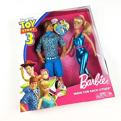 BARBIE & KEN Pixar DISNEY Toy Story 3 Dolls Made For Each Other MATTEL R4242MINT • $219.88