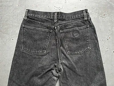 90s Vintage Love Moschino Jeans Gray Black Stonewashed Denim Made In Italy 33 • $65