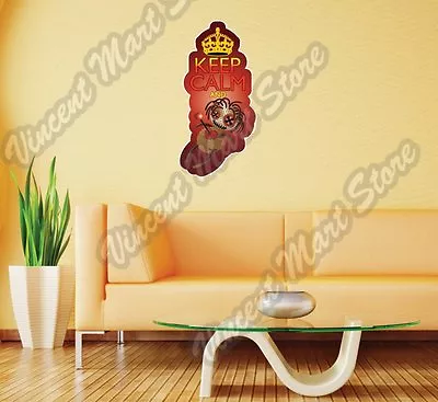 Keep Calm Voodoo Doll Spell Necromancy Wall Sticker Room Interior Decor 16 X25  • $19.99