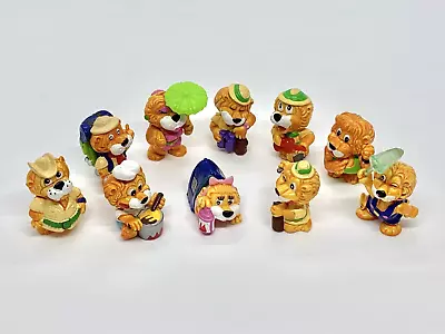 Cute Adventure Lions SET - Kinder Surprise Mini Figures 1993 Hand Painted Gift • $35