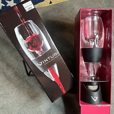 🍷 VINTURI - Red Wine Aerator W/ No Drip Stand & Filter - Taste Better Patented • $21.75