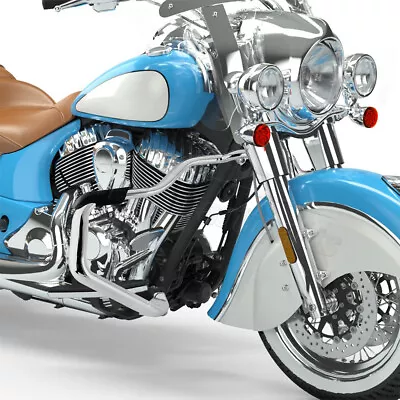 Mustache Engine Guard Highway Crash Bars For Indian Chief Chieftain Dark Horse • $84.98