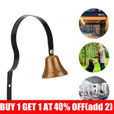 £5.85 • Buy Traditional Retro Vintage Door Bell Metal Doorbell Wall Mounted Home Shop OS
