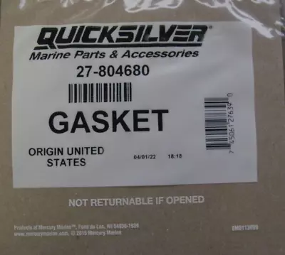 27-804680 /27-850283 Gasket Intake / Reed  Mercury 200-250 EFI DFI 3.0L • $30