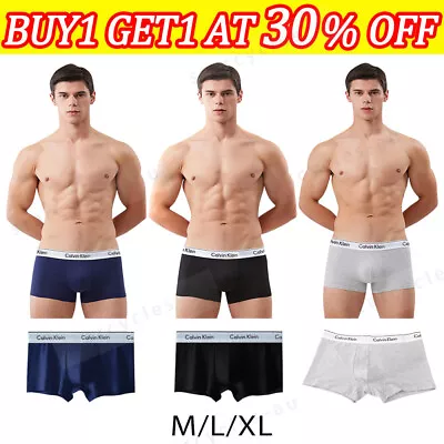 3Pack Calvin Klein Classic Men Boxers Low Rise Trunks CK Underwear Shorts M-L-XL • $27.59