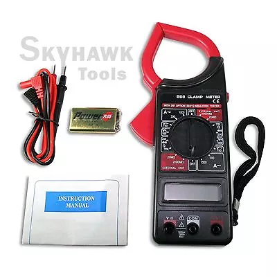 Portable AC/DC Current 1000amp Volt Digital Clamp Test Meter Reader 1-3/4  LCD • $22.90