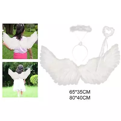 Angel Wing Cosplay Child Props Angel Costume For Halloween Party Photography • $10.16