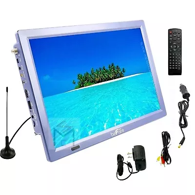 BeFree BLUE 14” Portable Rechargeable Widescreen LED HDMI TV Remote W Warranty • $81.95