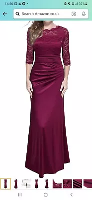 Dark Red Evening/Prom Dress • £10