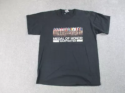 Medal Of Honor Shirt Mens Large Short Sleeve Crew Neck Cotton Gaming Gamer Shoot • $16.15
