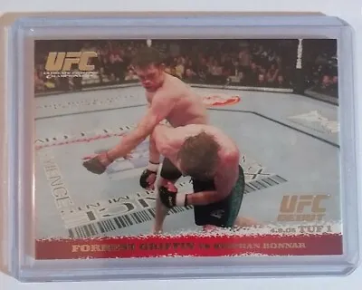 $39.99 • Buy 2009 Topps UFC Round 1 Forrest Griffin Vs Stephan Bonnar Rookie RC #19 Gold /500