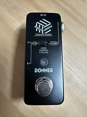 Donner ABY Box Line Selector AB Switch Guitar Effects Pedal True Bypass • $19.99
