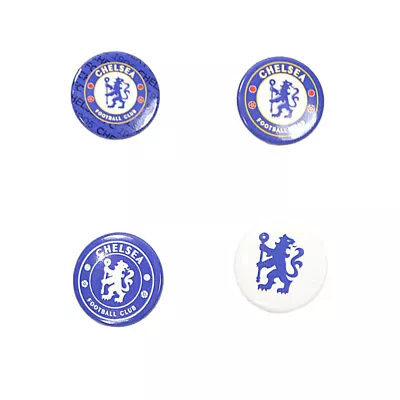 Chelsea FC Crest Badge Set (Pack Of 4) (BS3982) • $13.26