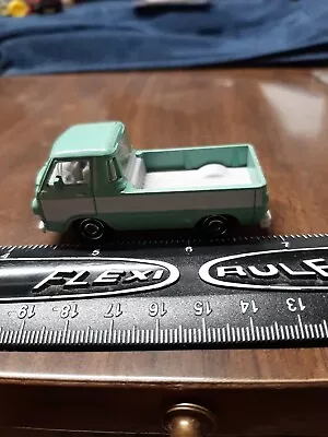 2014 Matchbox '66 A100 DODGE PICKUP Truck ☆aqua Green/white☆Adventure City☆LOOSE • $4.55