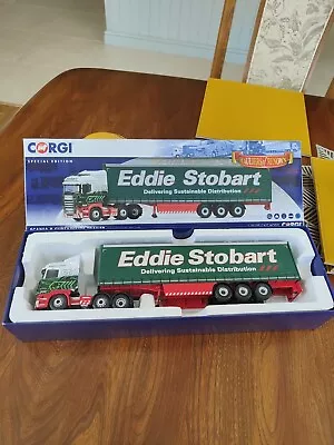 Eddie Stobart Scania R Curtain Side Trailer CORGI SPECIAL EDITION! • £35