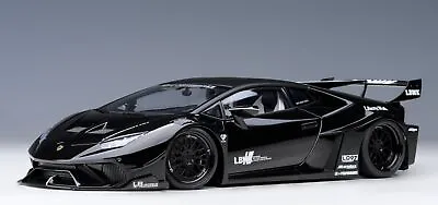 Lamborghini Liberty Walk LB Silhouette Works Huracan GT Black In 1:18 Scale • $192.20