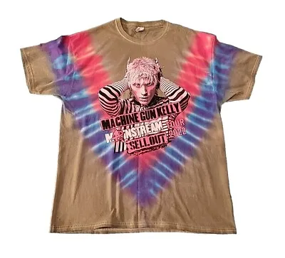 Machine Gun Kelly 2022 Mainstream Sellout Official Tour Shirt XL MGK Tie-Dye  • $29.99