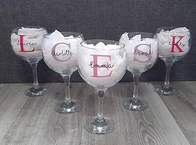 Personalised Gin Glass 18th 21st 30th 40th 50th Birthday Gifts Girl Gift For Her • £8.95