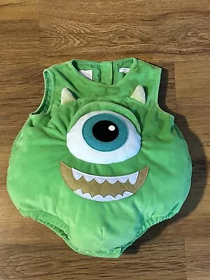 POTTERY BARN KIDS Monsters Inc Mike Baby Costume - 12-24 Mos - Halloween Costume • $34.99