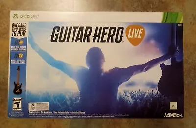 $89.95 • Buy Microsoft Xbox 360 Guitar Hero Live Game Bundle Brand New