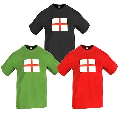 £9.90 • Buy T Shirt St George England Flag Cotton Short Sleeve World Cup Sport Game Unisex