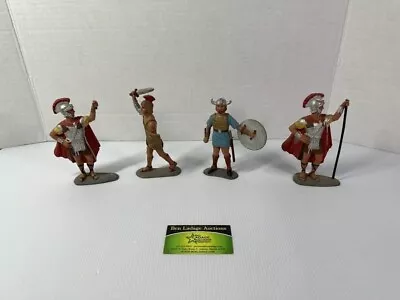 Marx Miniatures Roman Soldiers Lot Of 4 • $8.99