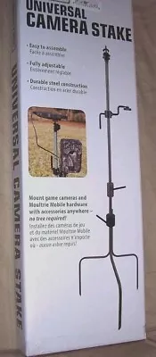 Universal Game Camera Stake Adjustable Game Trail Camera Stake Durable Steel • $40