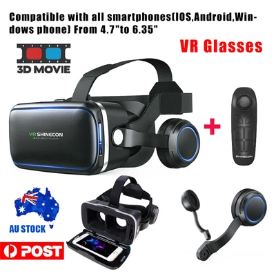 $38.88 • Buy Modern VR Box 3D Virtual Reality Headset Glasses With Joystick For Smartphones