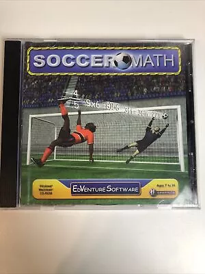 New Sealed Soccer Math Age 7-14 School Cd-rom • $10.53