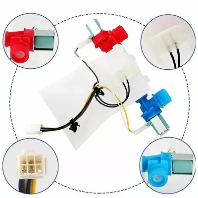 Washer Water Inlet Valve For Roper RTW4440VQ2 RTW4440XQ0 RTW4440VQ1 RTW4305VQ1 • $39.80