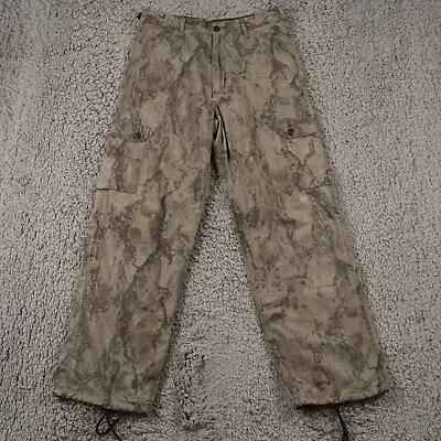 Liberty Cargo Pants Men Size 34 Reg Natural Camouflage Hunting Outdoor 33x31 • $29.95