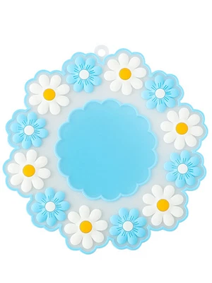 £4.64 • Buy Durable Daisy Pattern Table Mat Non Slip Kitchen Soft Silicone Heat Resistant