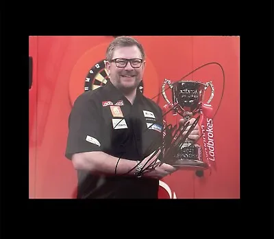 JAMES WADE DARTS **HAND SIGNED** 8x6 PHOTO ~ AUTOGRAPHED ~ THE MACHINE • £25.99