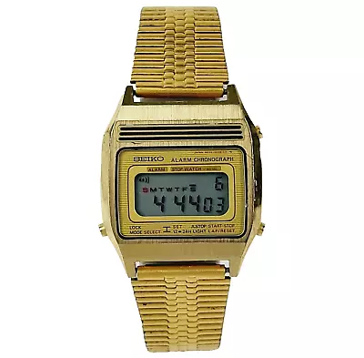 Seiko Digital Watch A639-5009 Vintage Seiko Alarm Chronograph Watch 9  Working! • $29.95