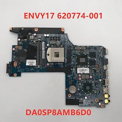 HP ENVY 17 HD5850 HM55 Motherboard 620774-001 620774-501 620774-601 DASP8AMB6D0 • $116.75