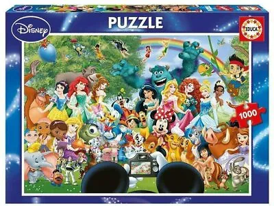 Disney 1000 Piece Jigsaw Puzzles Official Cartoon Licensed Design • £13.40