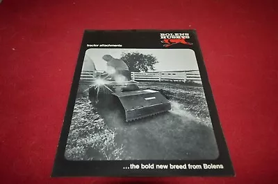 Bolen Attachments For Garden Tractor Dealer's Brochure WSVA Ver2 • £18.30