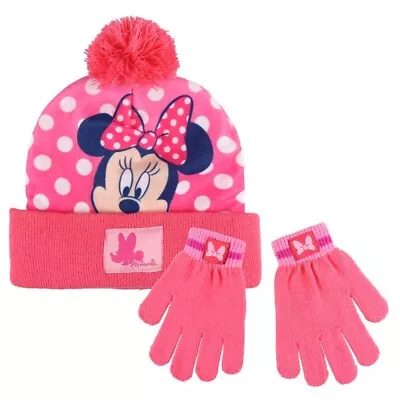 Minnie Mouse Hat And Gloves Set • £9.49