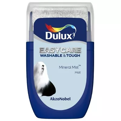 Dulux Tester Paint Pot - Easy Care - Washable & Tough - Mineral Mist - 30ml Matt • £3.98