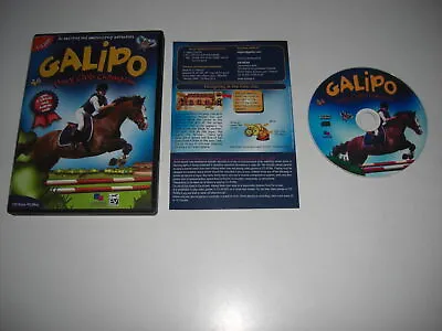 GALIPO Pony Club Championship Pc Cd Rom FAST SECURE POST • £3.75