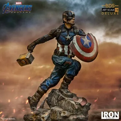 Iron Studios Avengers: Endgame Captain America Deluxe BDS Art 1/10 Statue  • £158.40