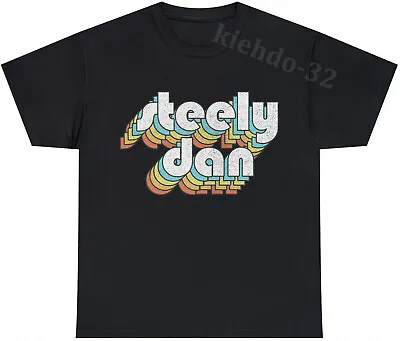 Steely Dan 80s Retro Typography Vintage Music Fan S-5XL Tee Men Women Unisex • $22.99